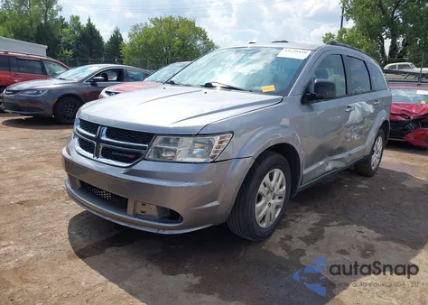 2017 Dodge Journey Se z USA, uszkodzony, nr VIN 3C4PDCAB7HT691756
